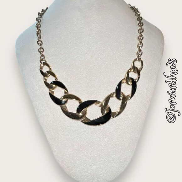 No Brand Jewelry - Bundle Sale 3 for $15 | Gold & Black Chain Necklace